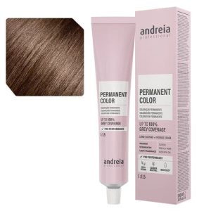 Andreia – Coloração Permanente 5.03 Castanho Claro Natural Quente, 100ml
