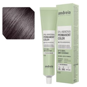 Andreia – Coloração Permanente 0% Amoníaco 5.21 Castanho Claro Pérola, 100ml