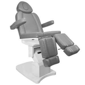 Marquesa Tripartida Elétrica Pedicure Azzurro 708as, 3 motores – Cinza