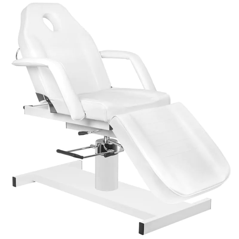 Marquesa Tripartida Hidráulica A210D com berço – Branco
