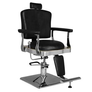 Cadeira de barbeiro Hair System SM180 – Preta
