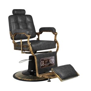 Cadeira de barbeiro Gabbiano Boss HD – Preta