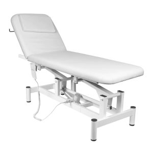 Cama elétrica de massagem 079, 1 intensidade – Branca