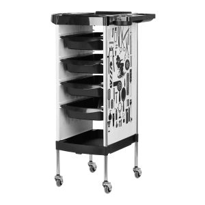 Carrinho de cabeleireiro Gabbiano X11-9 Branco