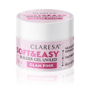 CLARESA – SOFT & EASY GEL – Glam Pink  45gr