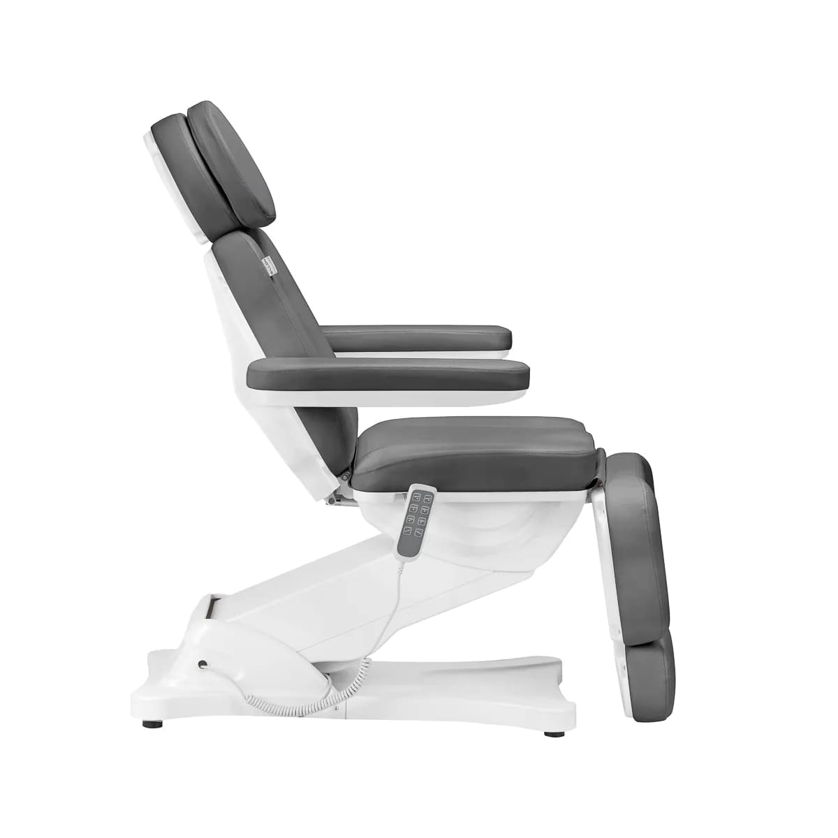 Marquesa Tripartida Elétrica com berço SILLON Classic, 4 motores – Cinza - Image 5