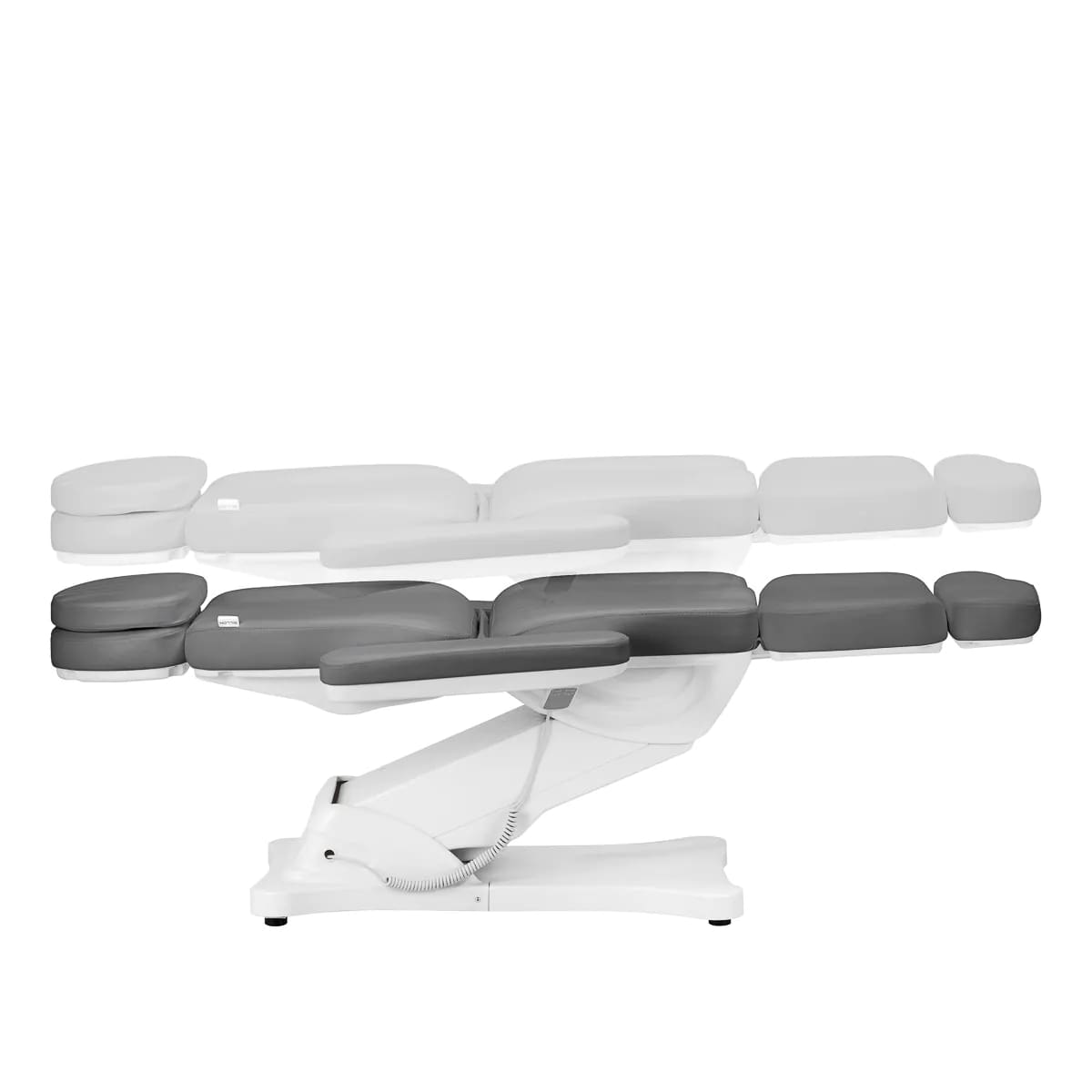 Marquesa Tripartida Elétrica com berço SILLON Classic, 4 motores – Cinza - Image 8