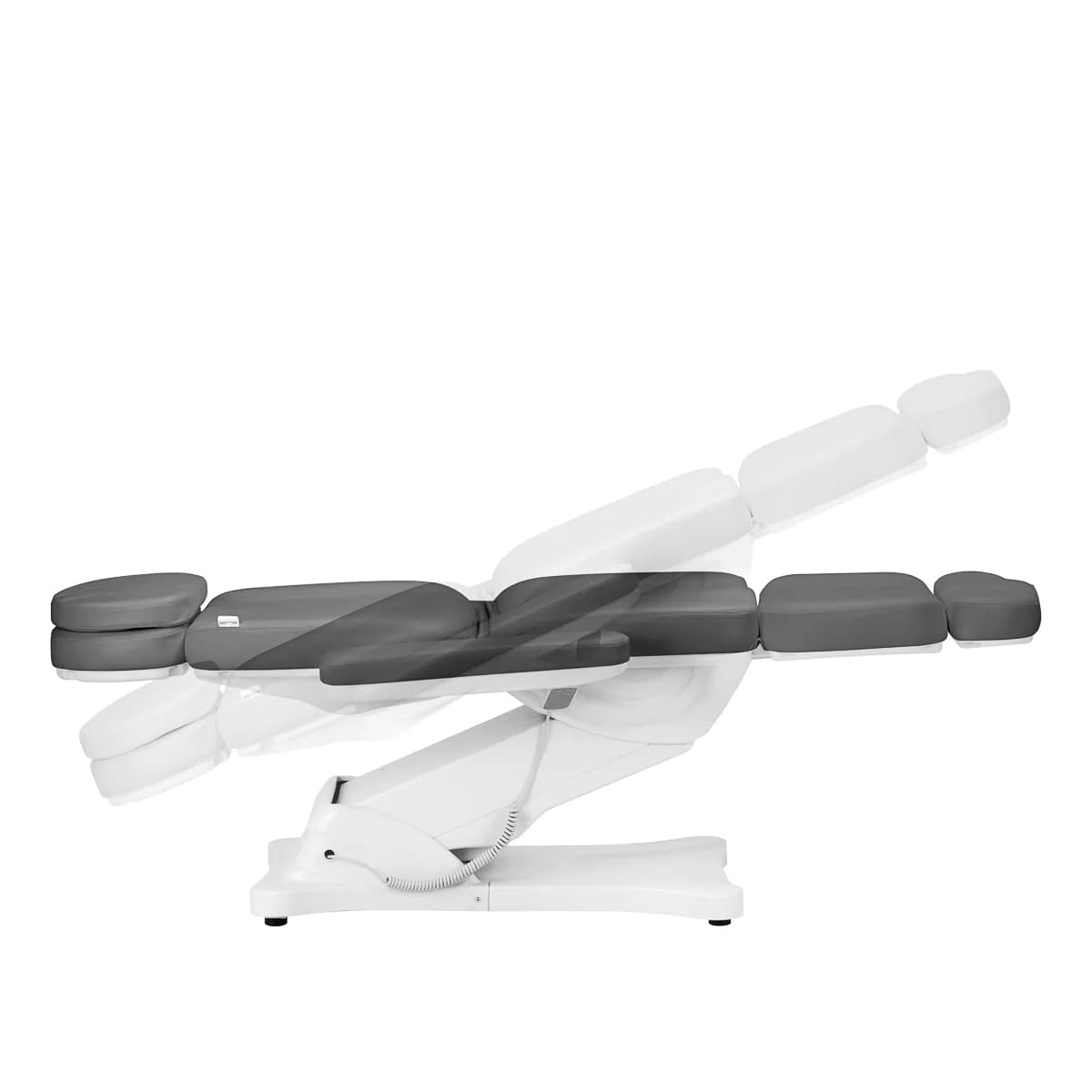 Marquesa Tripartida Elétrica com berço SILLON Classic, 4 motores – Cinza - Image 9