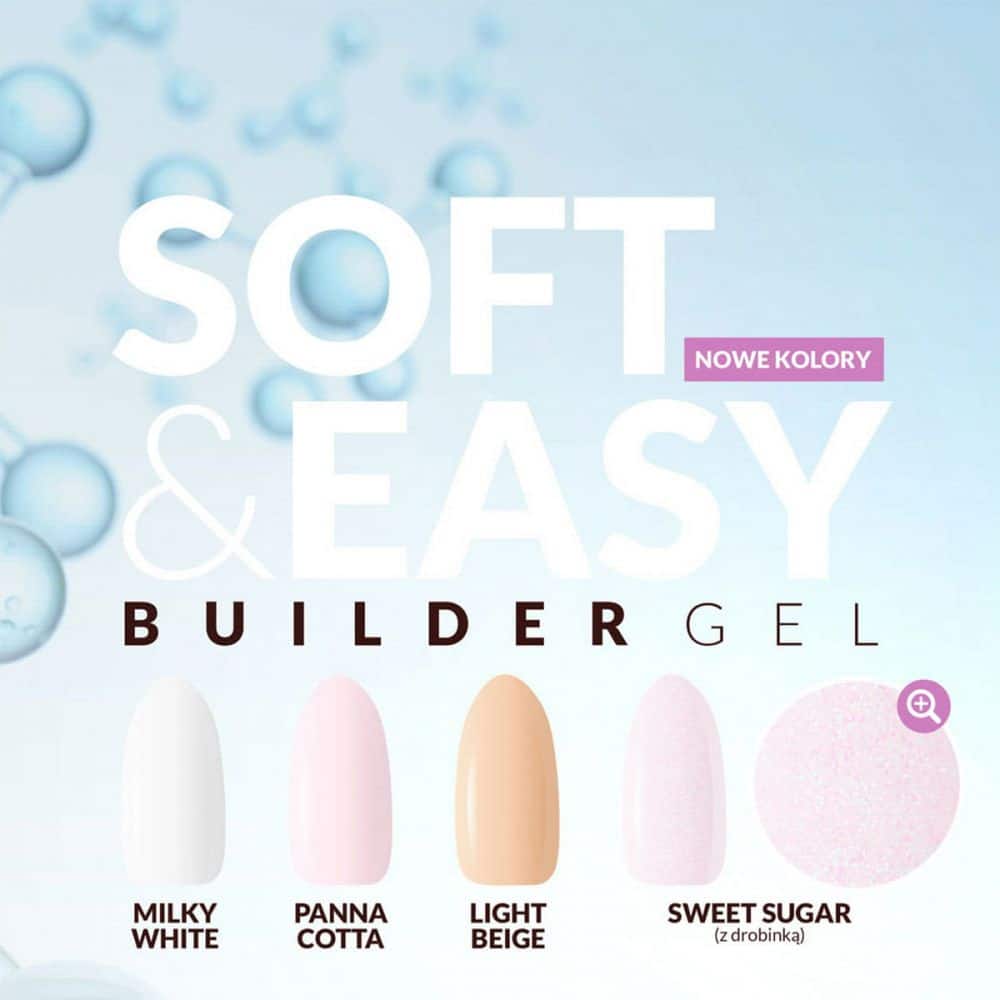 CLARESA – SOFT & EASY GEL – Milky White 12gr - Image 6