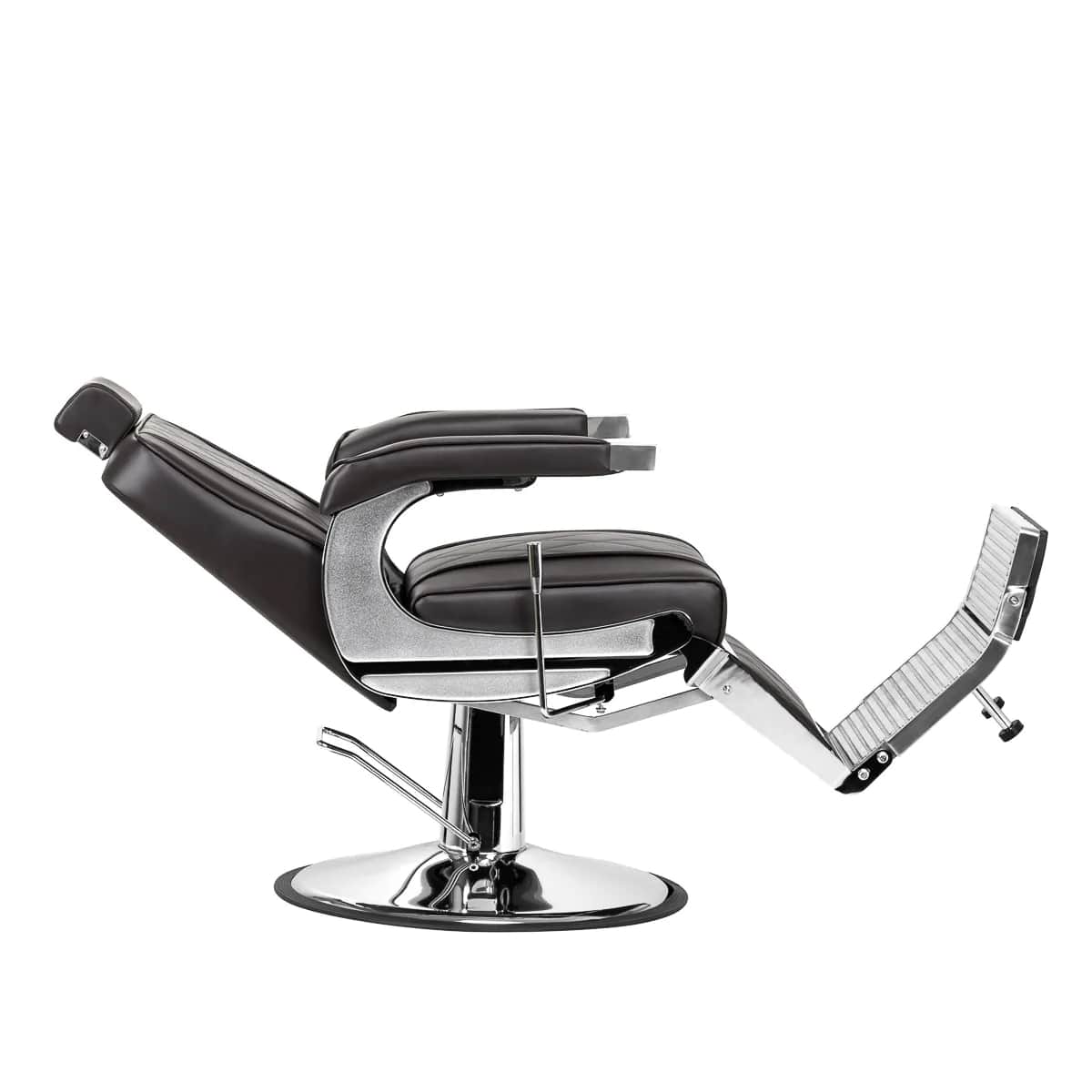 Cadeira de barbeiro Hair System BM88066 – Castanho - Image 4