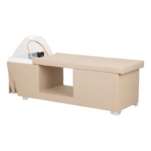 Cama de lavagem de cabelo Gabbiano Head Spa Maldivas – Bege