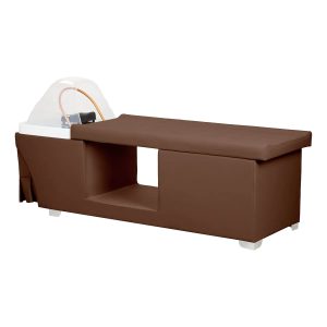 Cama de lavagem de cabelo Gabbiano Head Spa Maldivas – Castanho