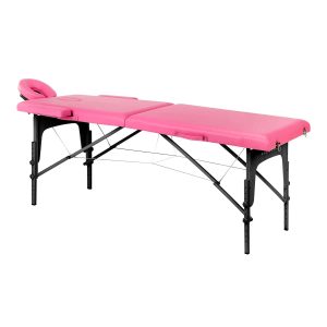 Marquesa Dobrável Balance, 2 segmentos – Rosa/Madeira Preta