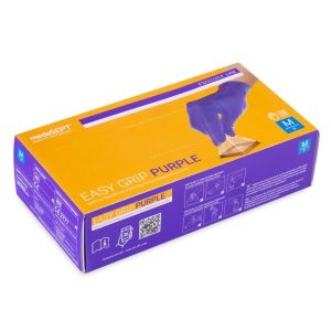 MedaSEPT -Caixa de 100 Luvas de Nitrilo Purple M