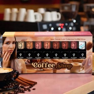 Victoria Vynn – Pack 7 Vernizes Coleção COFFEE SHOP + Top Oh My Gloss 8ml