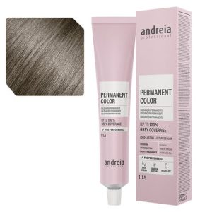 Andreia – Coloração Permanente 7.02 Louro Médio Natural Frio, 100ml