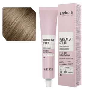 Andreia – Coloração Permanente 7.2 Louro Médio Frio, 100ml
