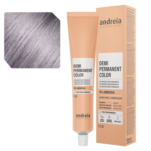 Andreia – Coloração Demi Permanente 9.11 Louro Muito Claro Intenso Gelo