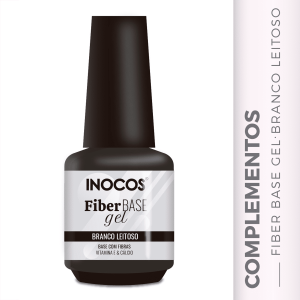 FIBER BASE INOCOS C/VITAM- BRANCO LEITOSO , 15 ML