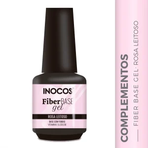 FIBER BASE INOCOS C/VITAM- ROSA LEITOSO , 15 ML