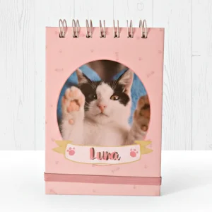 Caderneta Pet com foto – Para imprimir