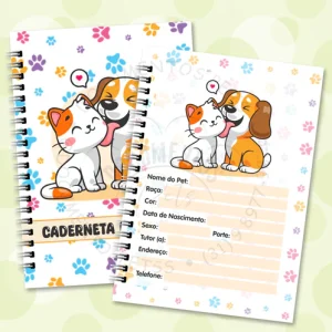 Caderneta de Vacina Pet Mod 02 – Para imprimir