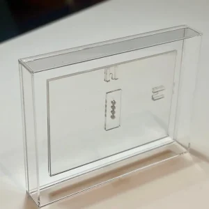 Porta retrato de Acrílico Moldura Cristal 15×21