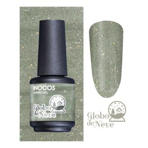 VERNIZ GEL INOCOS Globo de Neve 15ml – Coleção Aldeia Natal
