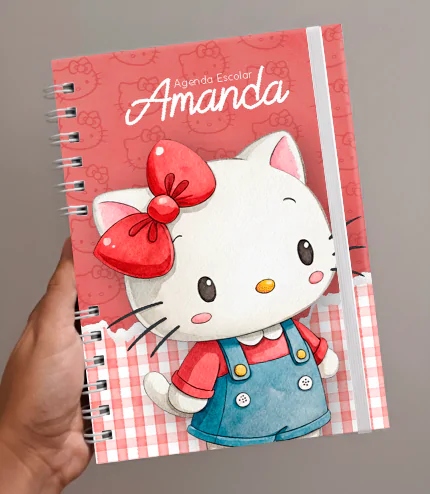 Agenda Escolar Hello Kitty – Arquivo Digital