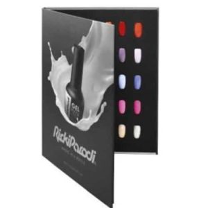 Carta Cores RickiParodi Verniz Gel c/ Amostras de cores