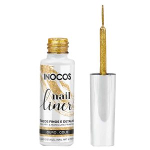 Inocos –  Nail Liner Ouro 8ml