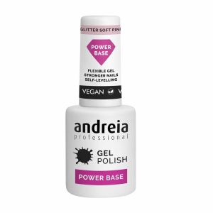 Power Base Andreia- Glitter Soft Pink