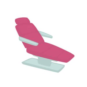 Capa para Cadeira Cósmetica em Veludo 95 x 205 cm -Rosa