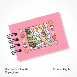 Mini Bobbie Goods Capa Rosa – Arquivo Digital para imprimir