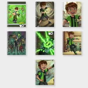 Caderno Ben 10 – Capa para imprimir e encadernar – Arquivo Digital