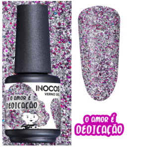 VERNIZ GEL INOCOS 274- Amor é Dedicação 15 ML