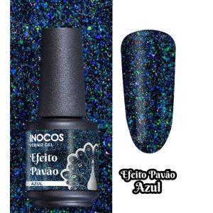 VERNIZ GEL INOCOS 276, PAVÃO AZUL 15 ML
