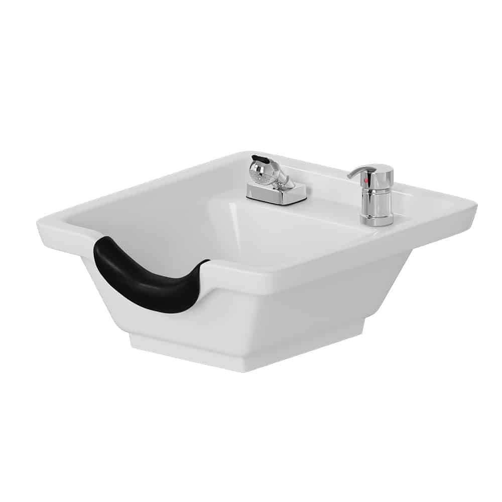 Lavatório de cerâmica JXH007 – Branco - Image 3