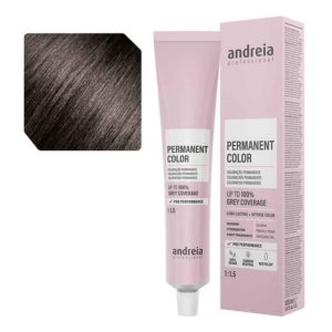 Andreia – Coloração Permanente 4.0 Castanho Médio Natural, 100ml