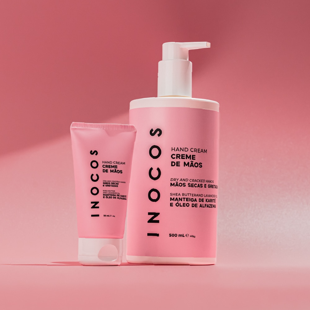 INOCOS – Creme de Mãos 500ml – Manteiga de Karite e Óleo de Alfazema - Image 3