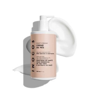 INOCOS – Creme de Pés, 500ml – Manteiga de Karité, Tea Tree e Extrato de Maçã