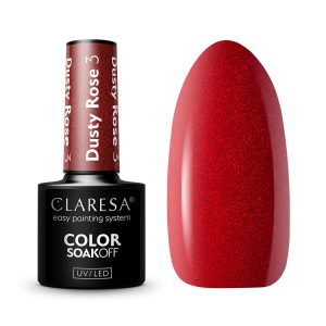 CLARESA Verniz de gel  DUSTY ROSE 3