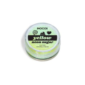 INOCOS -Pó Glitter Amarelo Neon 3g Inocos Maria Doce Verão