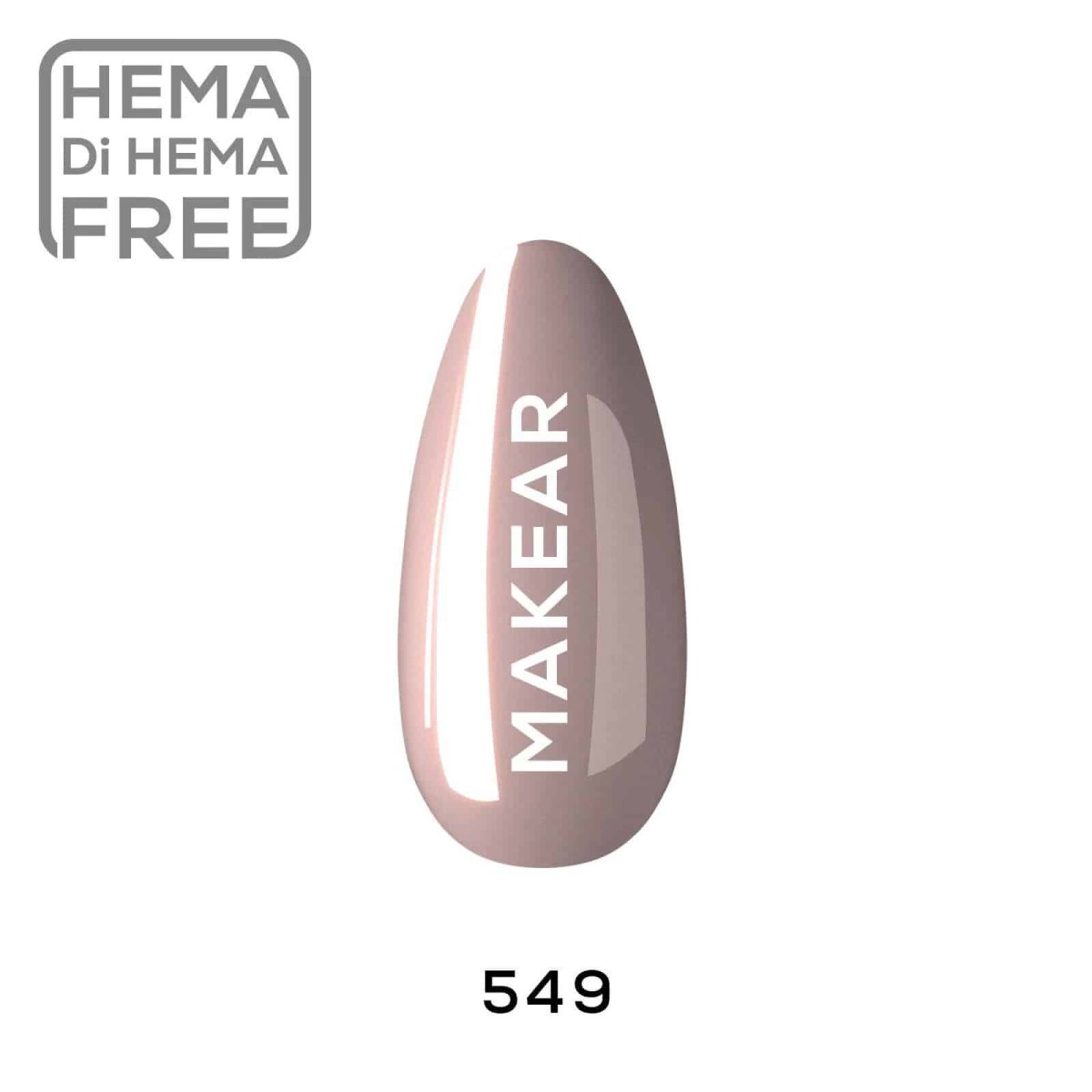 Makear verniz de gel 549