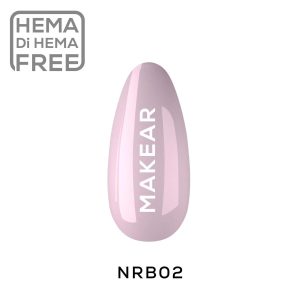Makear – Rubber Base Coat Nude NRB02 – FRENCH PINK