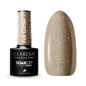 CLARESA Verniz de gel  FULL GLITTER 2
