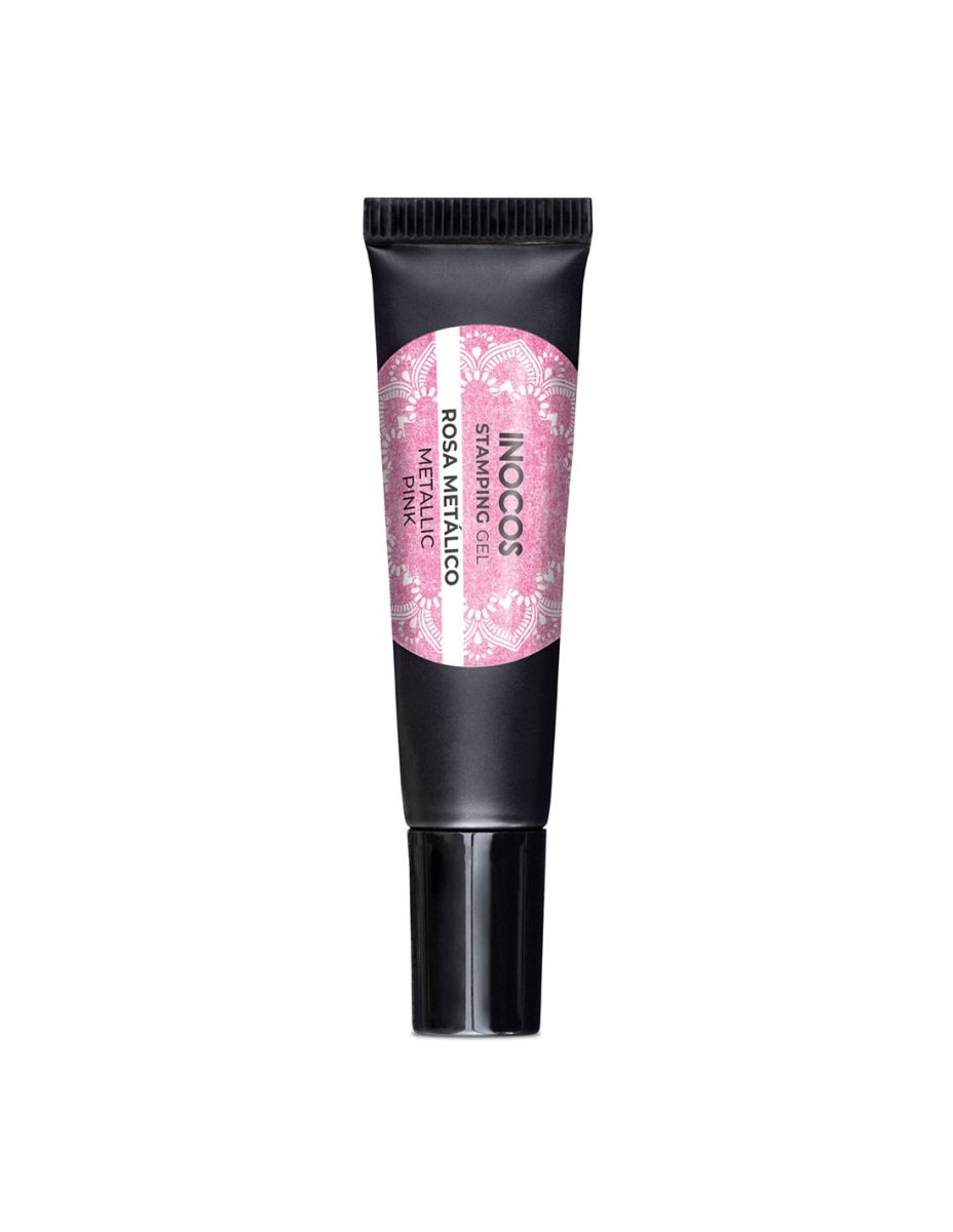 Stamping Gel Inocos -Rosa Metálico 8ml - Image 2