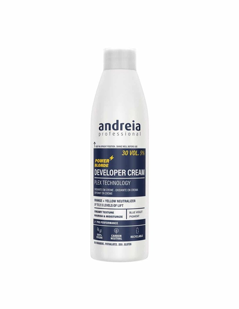 Andreia – Developer Cream Power Blonde 30 VOL. 9%, 200ml - Image 2