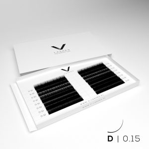 Pestanas D – 0.15 comprimento 14mm